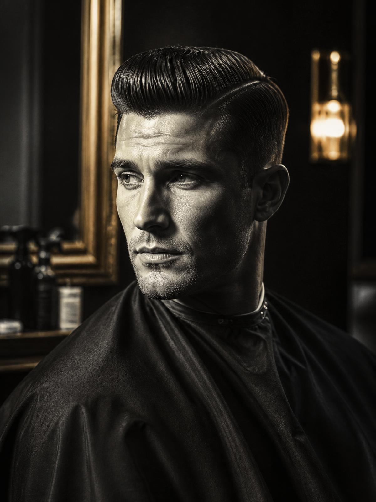 A finished classic — sharp, sculpted, styled